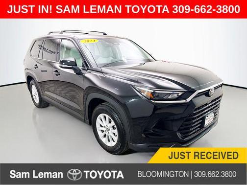 Midnight Black Metallic 2024 Toyota Grand Highlander Hybrid XLE