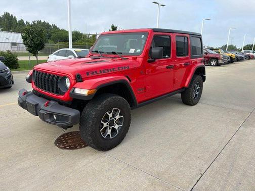 Firecracker Red Clearcoat 2022 Jeep Wrangler Unlimited Rubicon