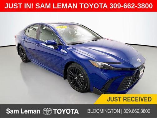 Blue 2026 Toyota Camry SE