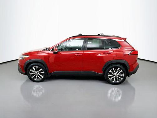 Barcelona Red Metallic 2023 Toyota Corolla Cross XLE