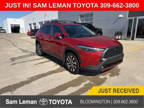 Barcelona Red Metallic 2023 Toyota Corolla Cross XLE