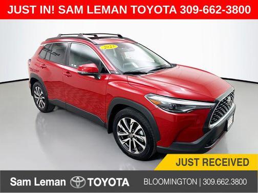 Barcelona Red Metallic 2023 Toyota Corolla Cross XLE