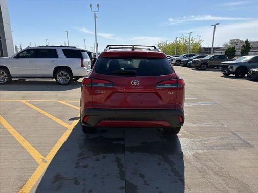 Barcelona Red Metallic 2023 Toyota Corolla Cross XLE
