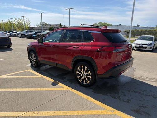 Barcelona Red Metallic 2023 Toyota Corolla Cross XLE