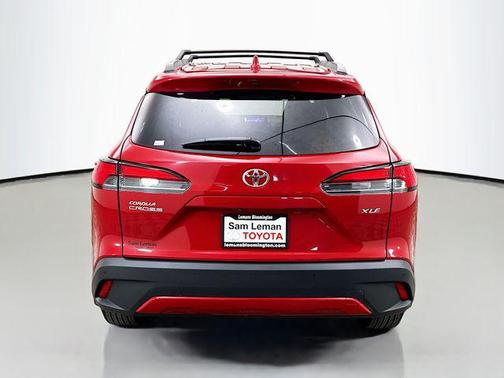 Barcelona Red Metallic 2023 Toyota Corolla Cross XLE