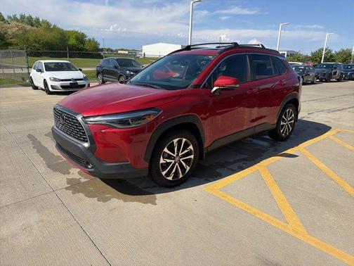 Barcelona Red Metallic 2023 Toyota Corolla Cross XLE