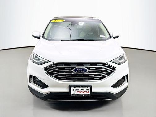 Oxford White 2020 Ford Edge SEL