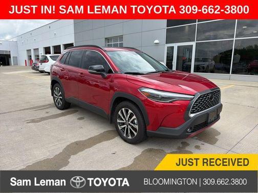 Soul Red Crystal 2025 Toyota Corolla Cross XLE