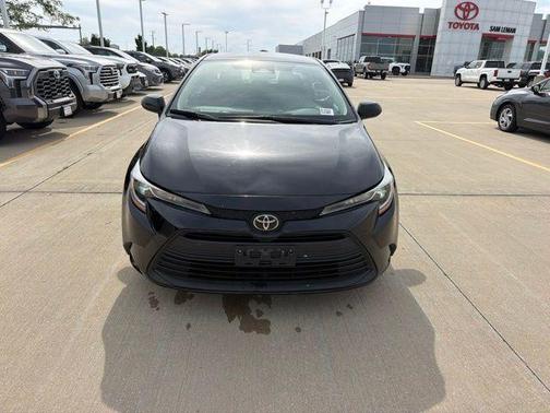 Midnight Black Metallic 2025 Toyota Corolla LE