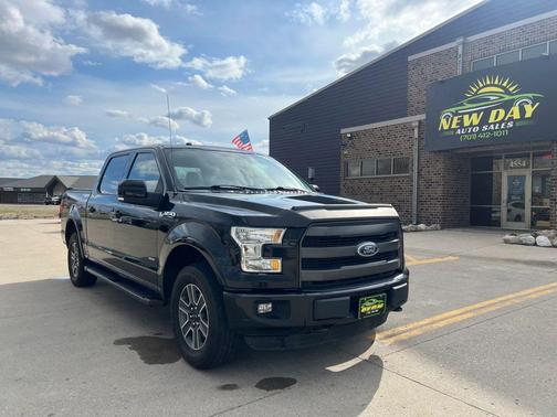 Shadow Black 2016 Ford F-150 Lariat