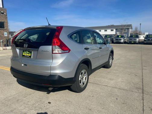 Alabaster Silver Metallic 2014 Honda CR-V LX
