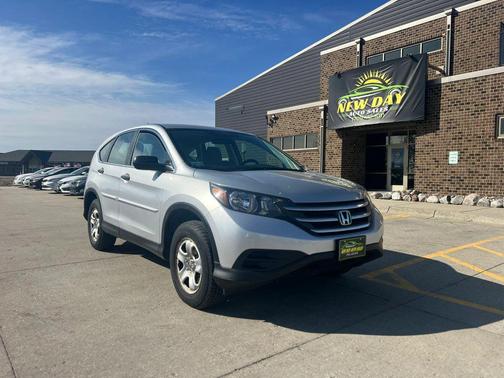 Alabaster Silver Metallic 2014 Honda CR-V LX