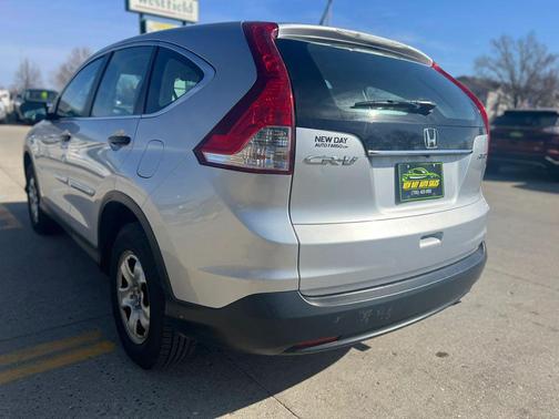 Alabaster Silver Metallic 2014 Honda CR-V LX