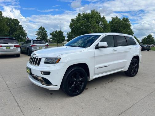 Bright White Clearcoat 2016 Jeep Grand Cherokee High Altitude