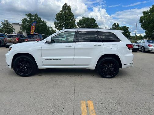 Bright White Clearcoat 2016 Jeep Grand Cherokee High Altitude