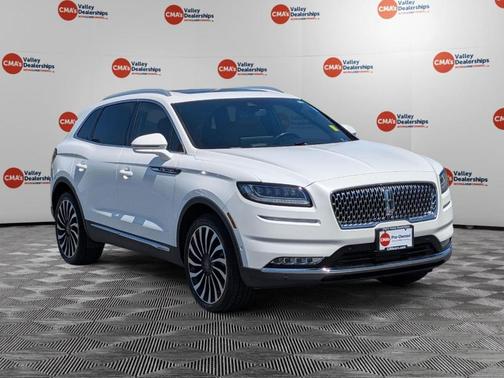 Pristine White 2023 Lincoln Nautilus Black Label