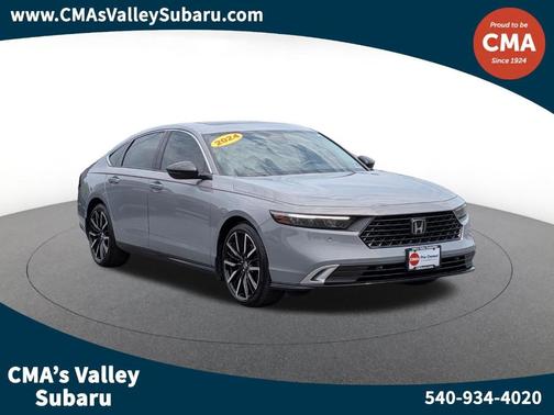 Urban Gray Pearl 2024 Honda Accord Hybrid Touring