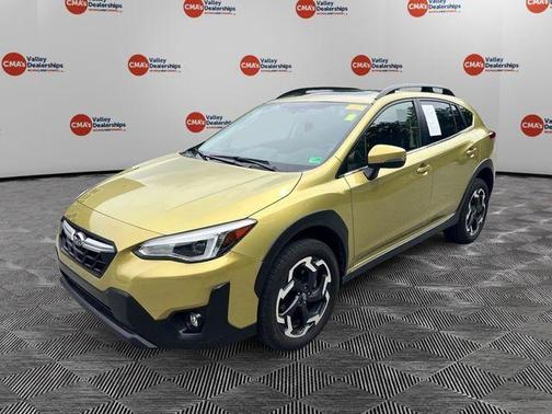 Plasma Yellow Pearl 2021 Subaru Crosstrek Limited