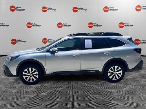 Ice Silver Metallic 2021 Subaru Outback Premium