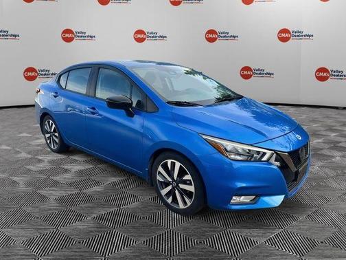 Electric Blue Metallic 2020 Nissan Versa 1.6 SR