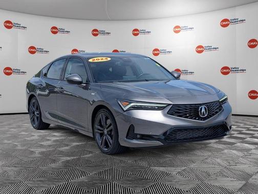 Liquid Carbon Metallic 2024 Acura Integra A-Spec Technology