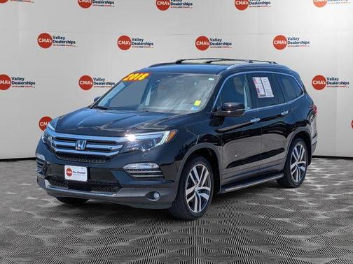 Crystal Black Pearl 2018 Honda Pilot Elite