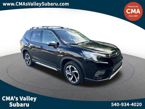 Crystal Black Silica 2022 Subaru Forester Touring