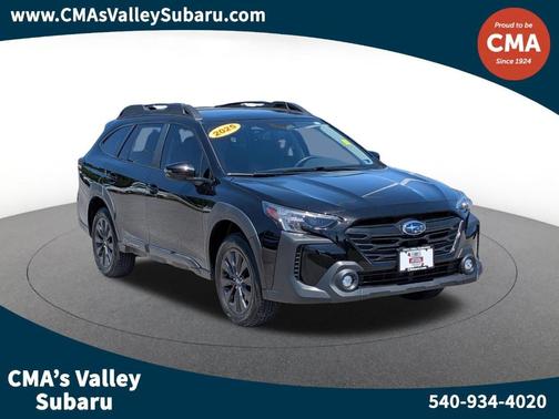 Crystal Black Silica 2025 Subaru Outback Onyx Edition XT