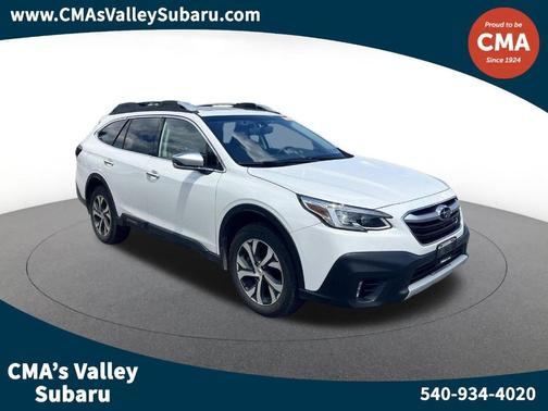 Crystal White Pearl 2020 Subaru Outback Touring XT
