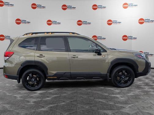 Autumn Green Metallic 2023 Subaru Forester Wilderness