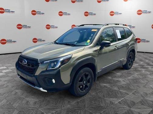 Autumn Green Metallic 2023 Subaru Forester Wilderness