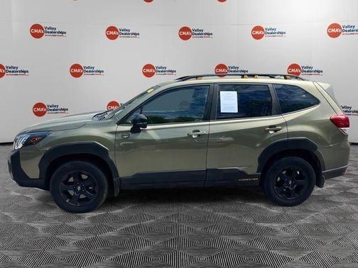 Autumn Green Metallic 2023 Subaru Forester Wilderness