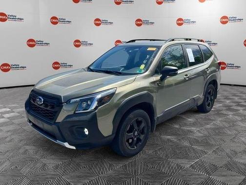Autumn Green Metallic 2023 Subaru Forester Wilderness