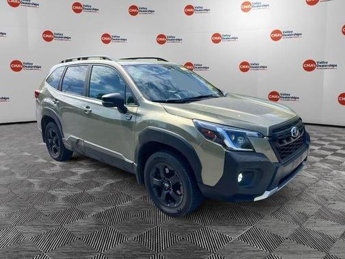 Autumn Green Metallic 2023 Subaru Forester Wilderness