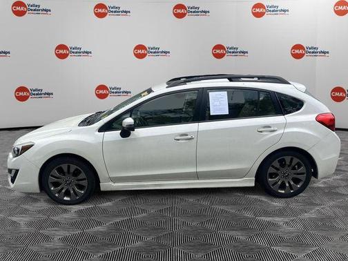 Crystal White Pearl 2016 Subaru Impreza 2.0i Sport Limited