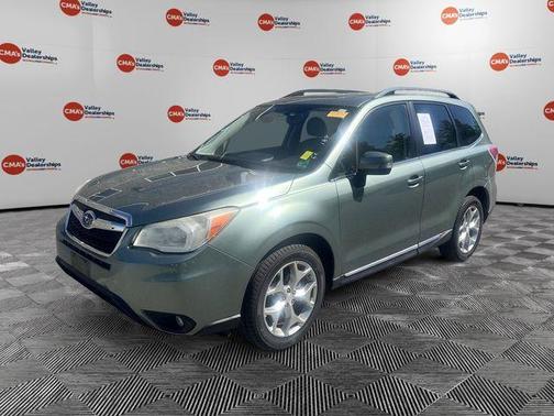 Jasmine Green Metallic 2015 Subaru Forester 2.5i Touring