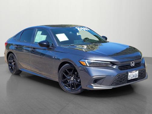 Meteorite Gray Metallic 2023 Honda Civic