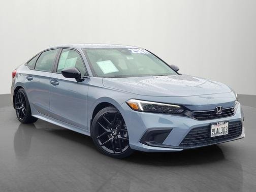 Sonic Gray Pearl 2024 Honda Civic