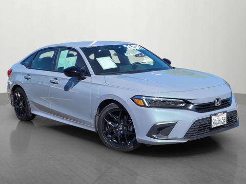Sonic Gray Pearl 2024 Honda Civic