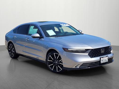 Solar Silver Metallic 2024 Honda Accord Hybrid