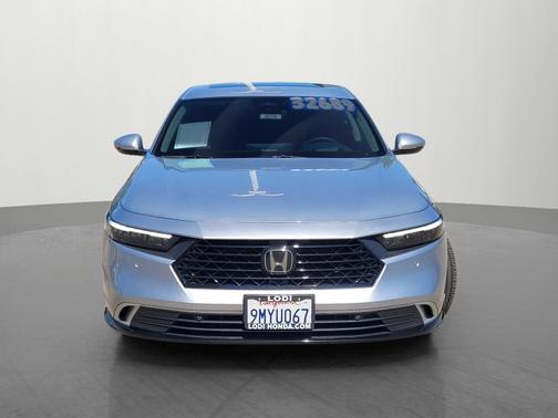 Solar Silver Metallic 2024 Honda Accord Hybrid