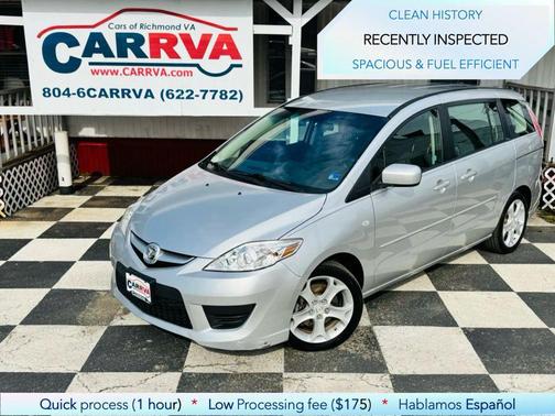 Silver 2009 Mazda Mazda5 Sport
