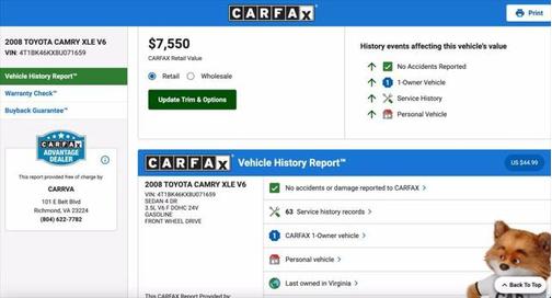 2008 Toyota Camry XLE