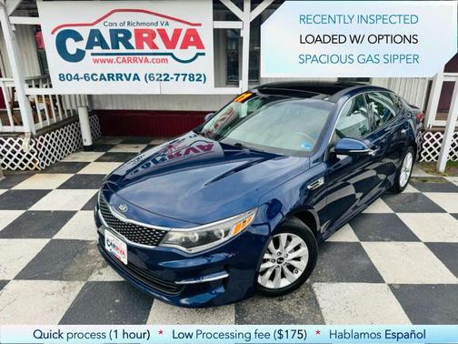 Horizon Blue 2017 Kia Optima EX