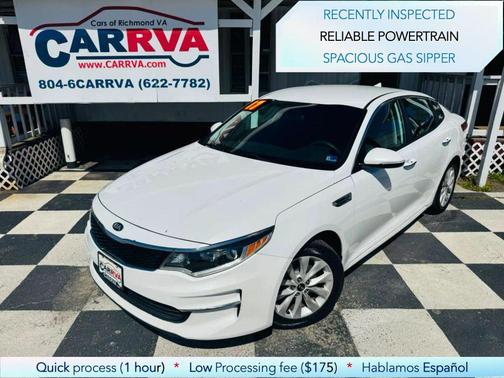 Snow White Pearl 2017 Kia Optima LX