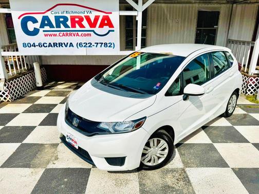 White Orchid Pearl 2015 Honda Fit LX