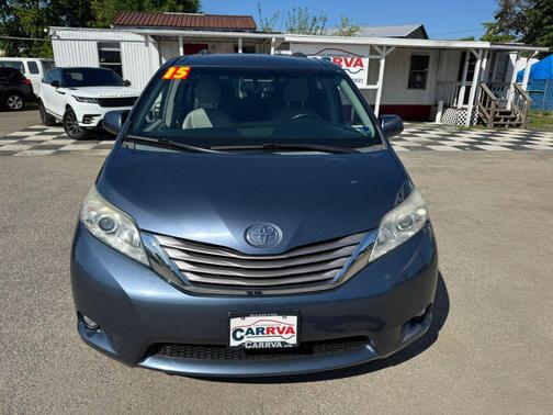 Blue 2015 Toyota Sienna XLE