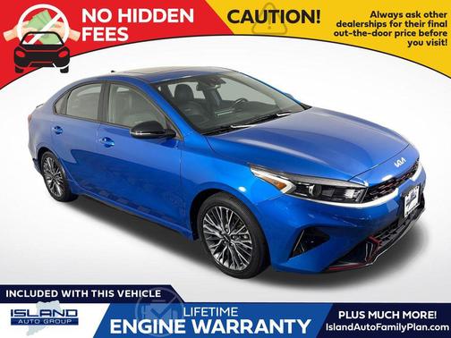 Sporty Blue 2023 Kia Forte GT-Line