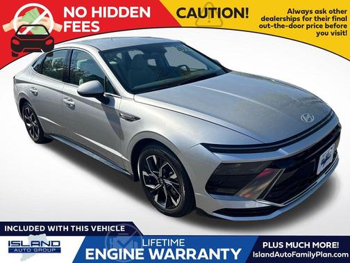 Aero Silver 2025 Hyundai SONATA SEL