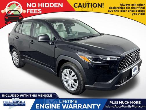 Jet Black 2023 Toyota Corolla Cross L